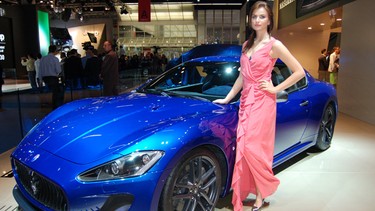 Maserati GranTurismo Stradale at the 2011 Frankfurt International Motor show.