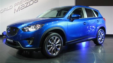 2012 Mazda CX-5 revealed at Frankfurt Motor show.