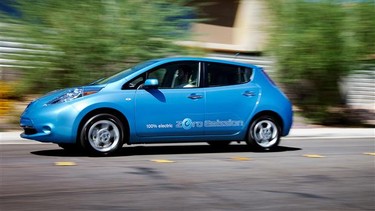 2012 Nissan Leaf.