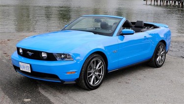 2011 Ford Mustang GT Convertible.