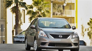 2012 Nissan Versa Sedan.