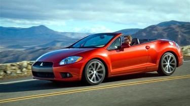 2012 Mitsubishi Eclipse Spyder.