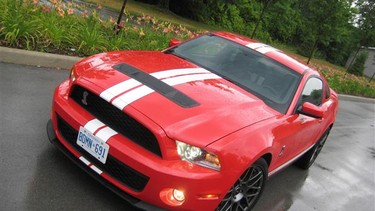 2011 Ford Mustang Shelby GT500.