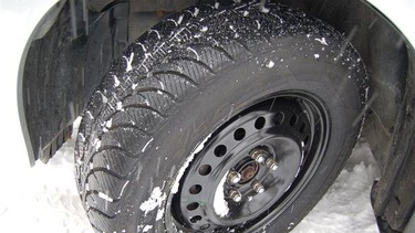 Goodyear Ultra Grip Ice WRT winter tires.