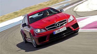 2012 Mercedes C 63 AMG Coupe Black Series.