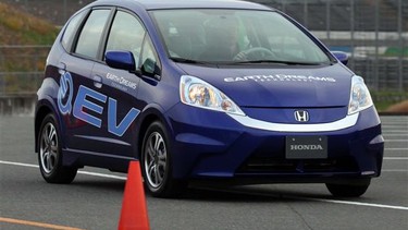 2013 Honda Fit EV.