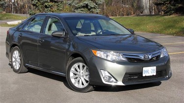 2012 Toyota Camry XLE.