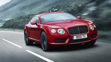 2013 Bentley Continental GT.