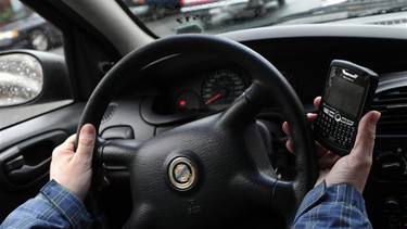 Cellphone use by drivers is illegal in many provinces.