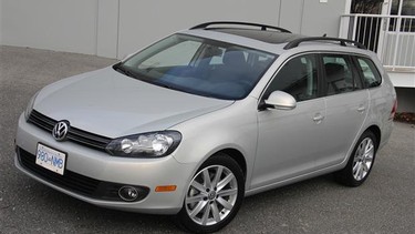 2012 Volkswagen Golf TDI wagon.