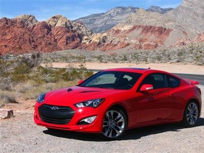 2013 Hyundai Genesis Coupe.