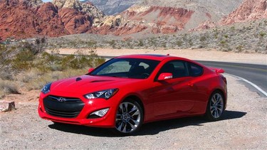 2013 Hyundai Genesis Coupe.