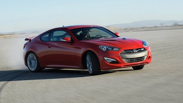 2013 Hyundai Genesis Coupe.