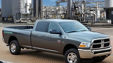 Ram 2500 HD CNG truck.