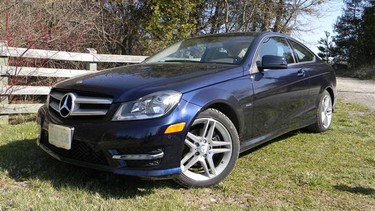 2012 Mercedes-Benz C 250 Coupe.