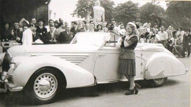 1948 Delahaye 135 MS cabriolet by coachbuilder Franay.