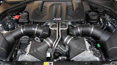 The turbo power in the 2012 BMW M5 is monstrous, but the penalty is sound.
