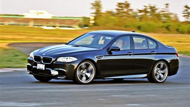 2012 BMW M5.