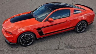 2012 Ford Mustang Boss 302.