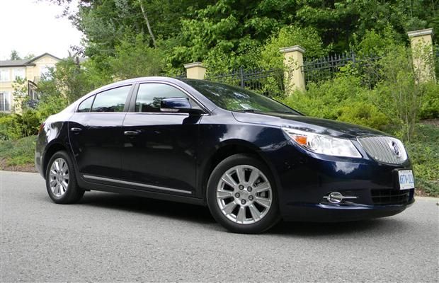 Road test 2012 Buick LaCrosse eAssist Driving