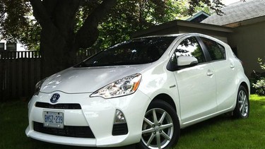 2012 Toyota Prius C.