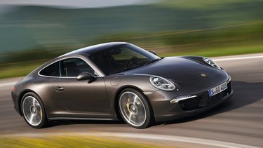 2013 Porsche 911 C4S Coupe.