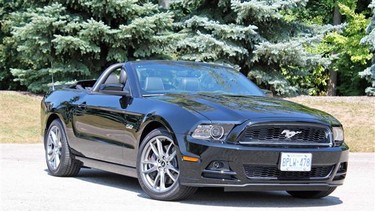 2013 Ford Mustang GT Convertible.