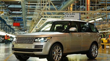 2013 Land Rover Range Rover.