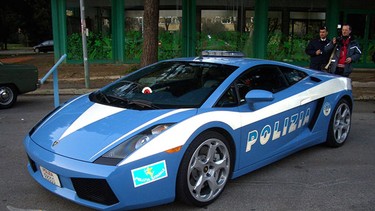 Police Lambo, Italy