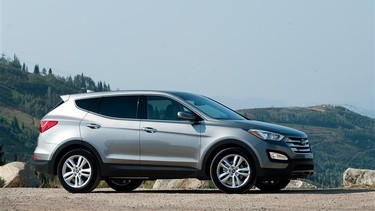 2013 Hyundai Santa Fe.