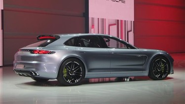 Porsche Panamera Sport Turismo Concept at the Paris Motor Show.
