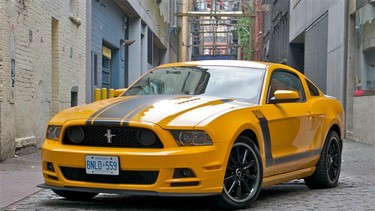 2013 Ford Mustang Boss 302.