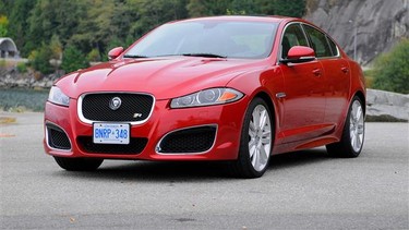 2012 Jaguar XF-R.