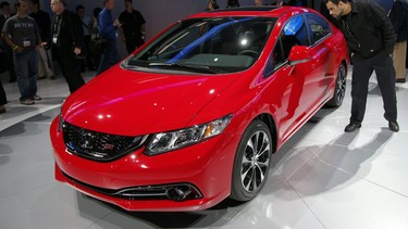 2013 Honda Civic makes its world debut at the 2012 LA Auto Show.