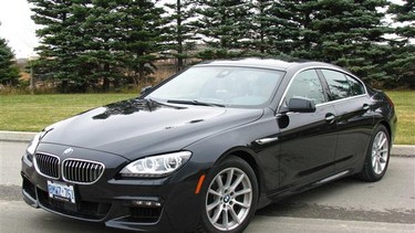 2013 BMW 650i xDrive Gran Coupe.