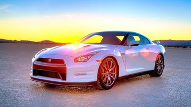 2014 Nissan GT-R.