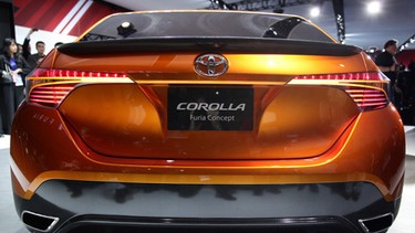 Toyota Corolla Furia Concept at the 2013 North American International Auto Show.