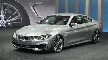 The BMW 4 Series Coupe concept car is introduced at the 2013 North American International Auto Show in Detroit.