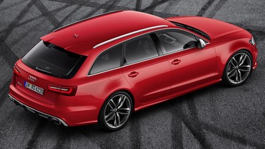 The Audi RS6 Avant produces 553 horsepower and 516 lb-ft of torque.