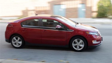 The Chevrolet Volt has already gone more than 1,000 kms on the first tank.