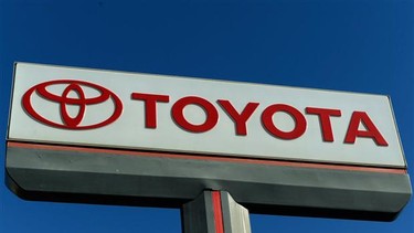 Toyota sign