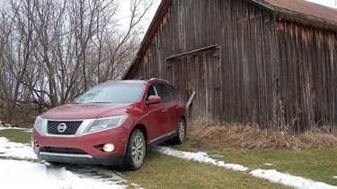 2013 Nissan Pathfinder SL during our long-term test.