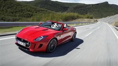 2014 Jaguar F-Type.