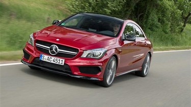 2014 Mercedes-Benz CLA 45 AMG.