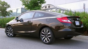 2013 Honda Civic EX-L Coupe.