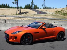 2014 Jaguar F-Type.