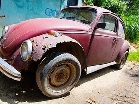 Rusty VW Beetle