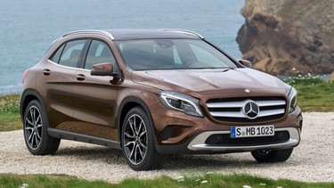 2015 Mercedes-Benz GLA.