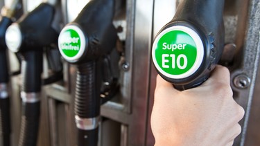 E10 (gasoline blended with 10 per cent ethyl alcohol) is considered safe by auto, marine and small engine manufacturers, but E15 (15 per cent alcohol) is not.