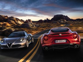 The Alfa Romeo 4C will be available through 86 new dealerships across the U.S. and Canada